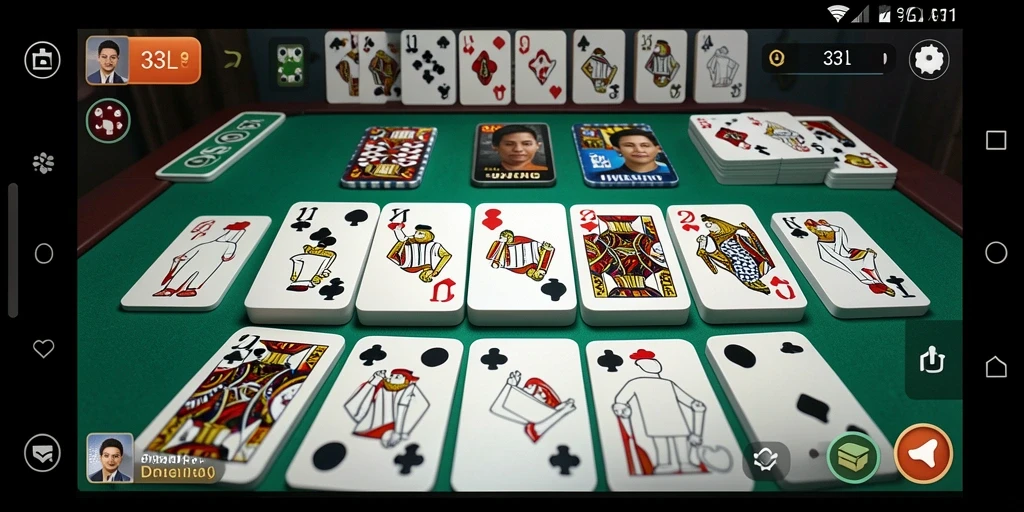 Tampilan gameplay menarik dari permainan Domino 33L.