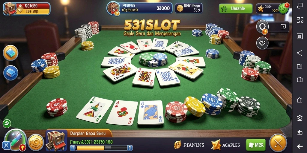 Tampilan gameplay seru dan interaktif dari 531SLOT.