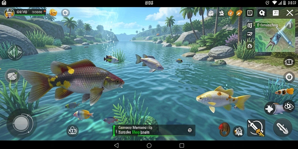 Tangkapan ikan yang menakjubkan dalam gameplay 8ID.
