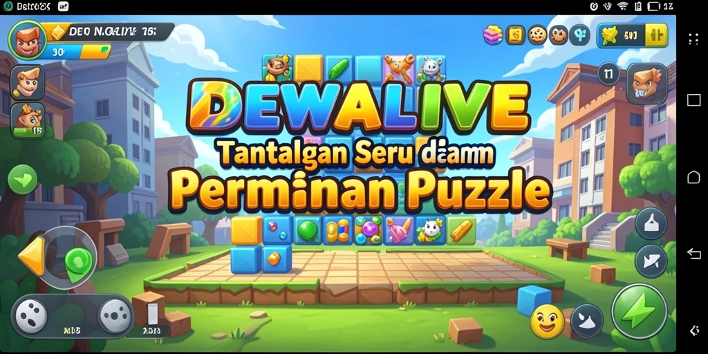 Gameplay seru dan menantang dalam DEWALIVE.