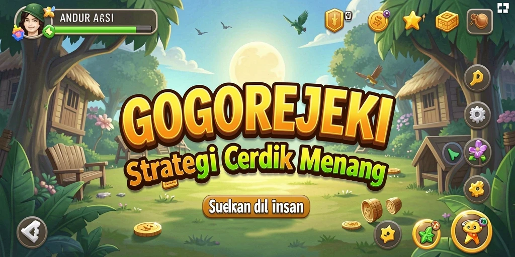 Tangkapan layar GOGOREJEKI menampilkan gameplay yang mendebarkan.