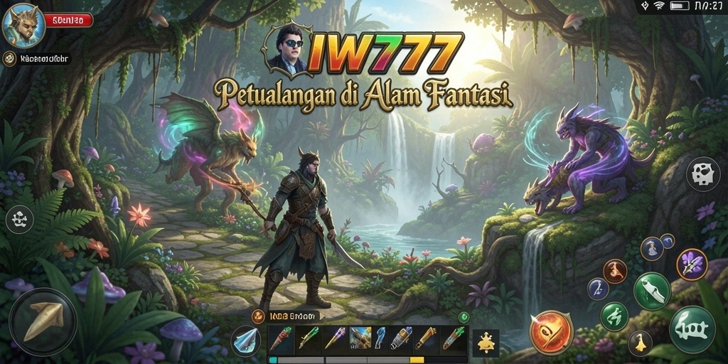 Tampilan gameplay IW777 yang seru dan mendebarkan saat menjelajahi dunia petualangan.