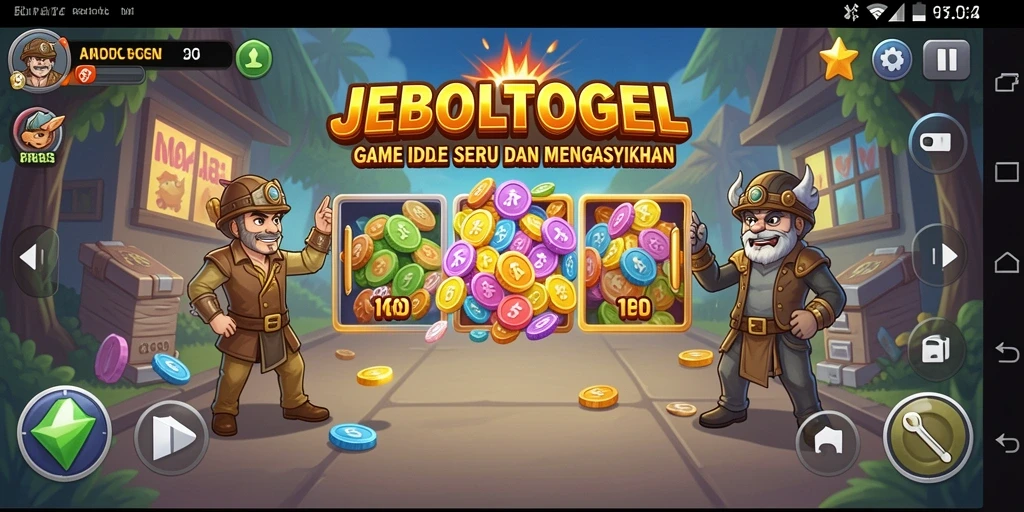 Tampilan gameplay <strong>JEBOLTOGEL</strong> yang menarik dan sederhana dalam kategori Idle.