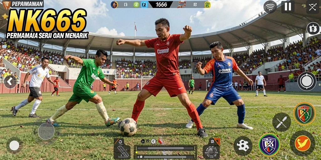Tampilan gameplay NK666 yang seru dalam olahraga.