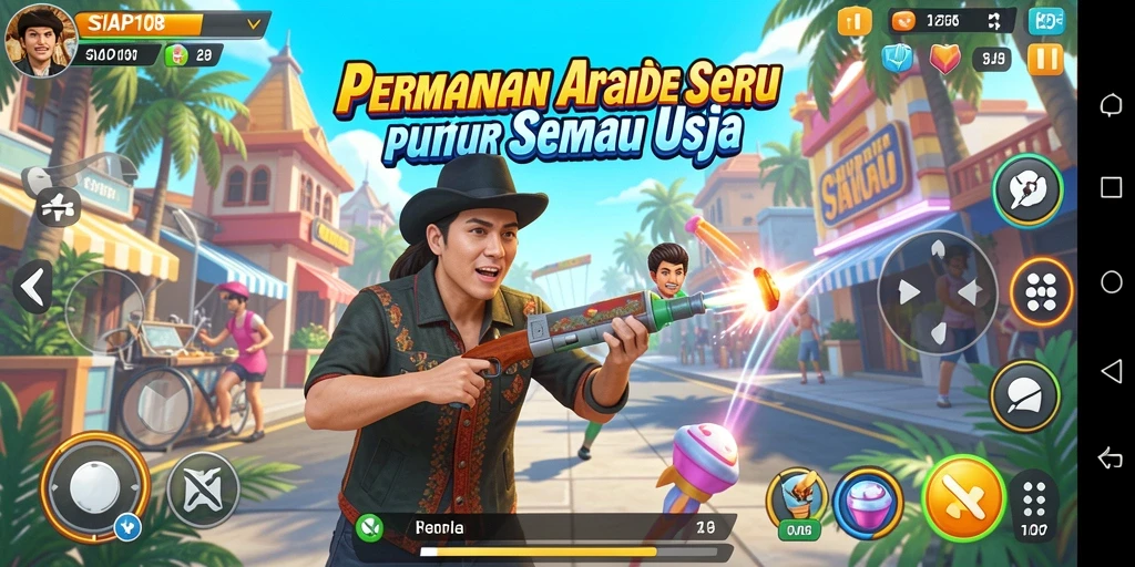 Tampilan gameplay SIAP108 yang seru dan menantang di level yang berbeda.