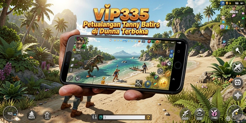 Tampilan gameplay VIP333 yang menakjubkan di dunia terbuka.