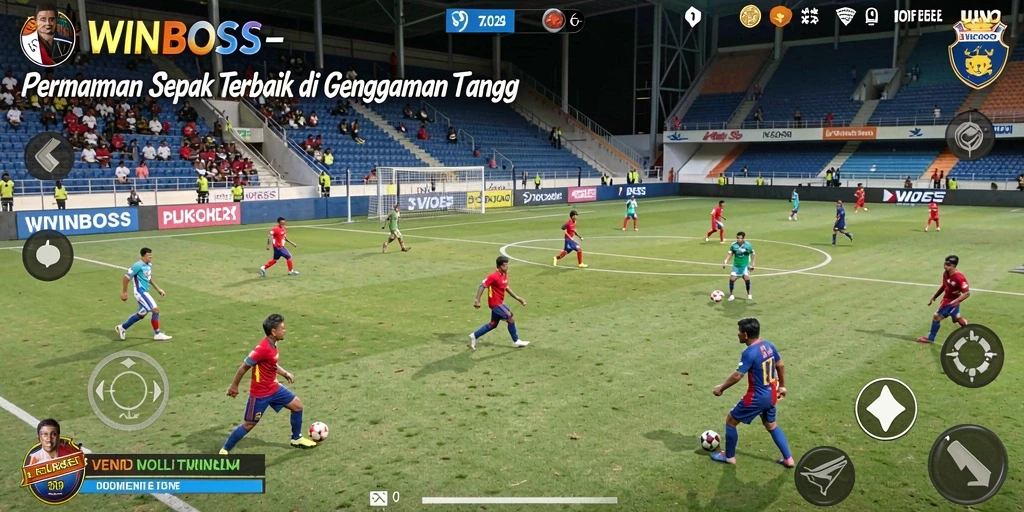 Tampilan gameplay WINBOSS yang menarik dan menegangkan.